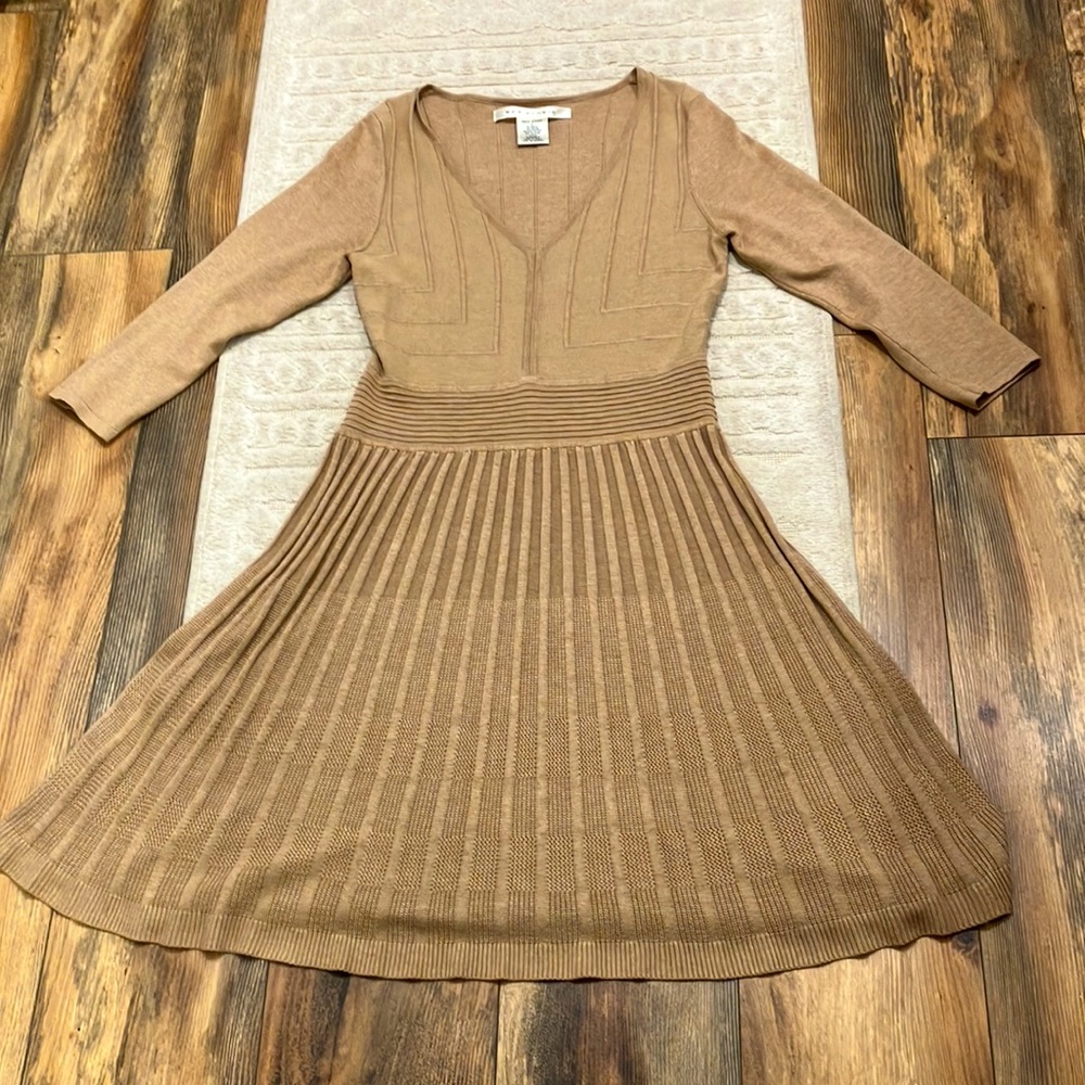 Elegant Tan Dress